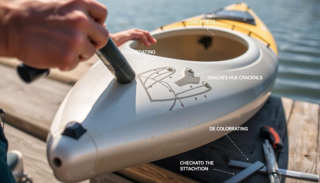 Kayak Hull Inspection Techniques