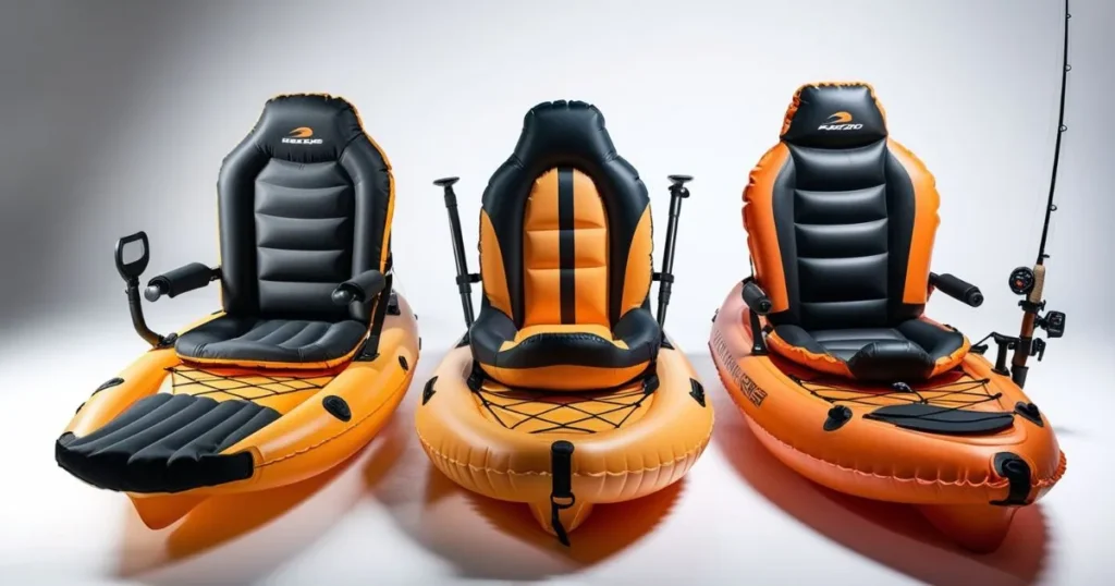 inflatable kayak seat options