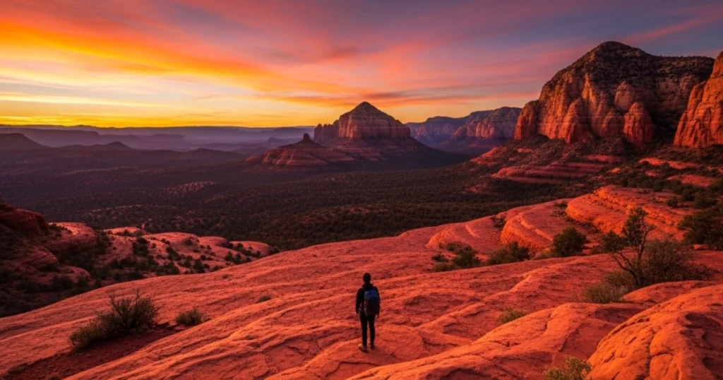 hiking in sedona
