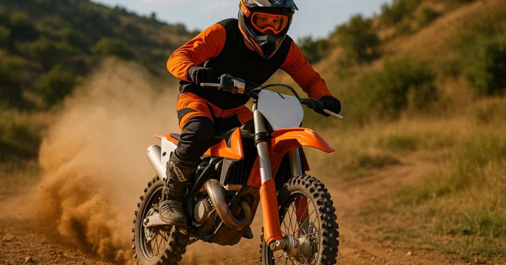 dirt biking