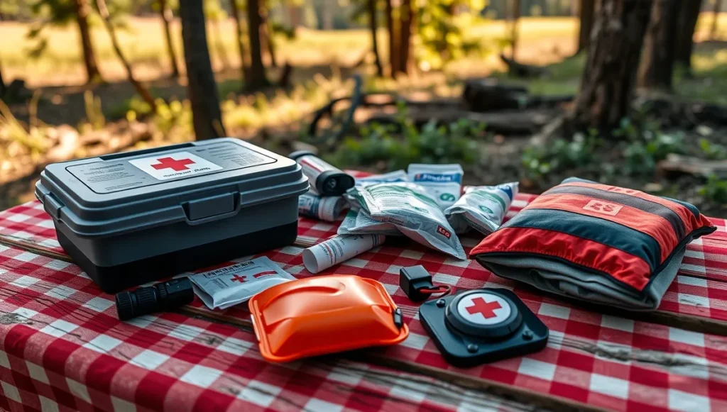 camping first aid kit