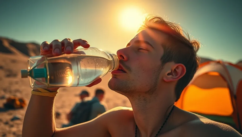 tips for camping in hot weather