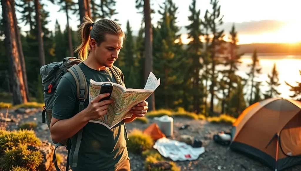 campsite navigation safety