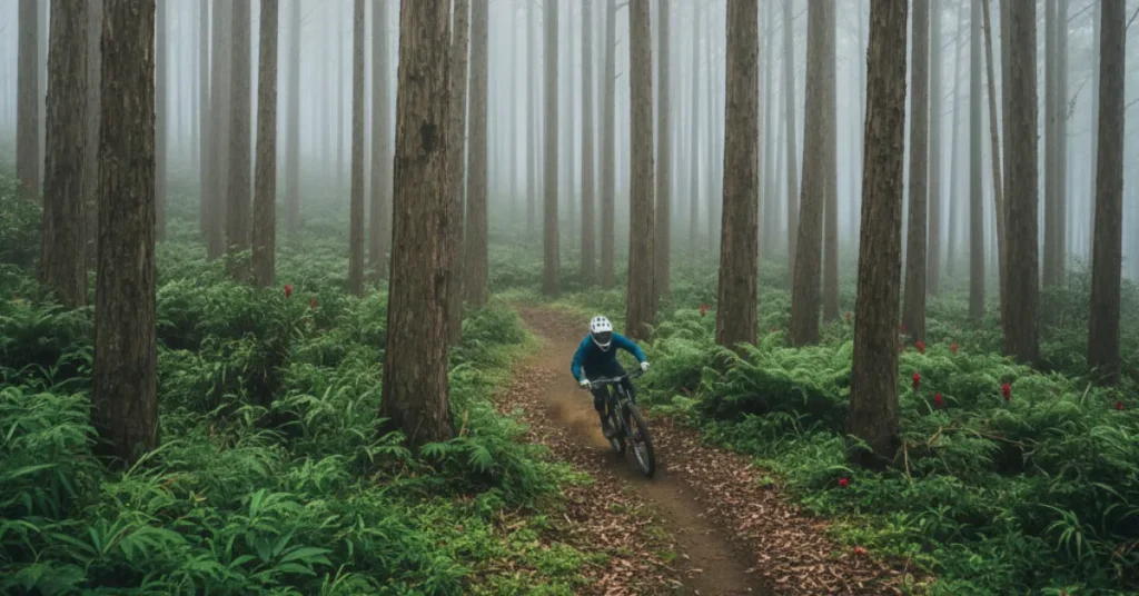 makawao forest reserve mountain biking trails