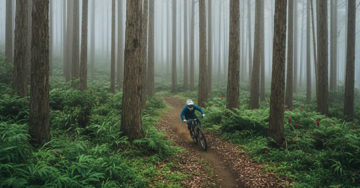makawao forest reserve mountain biking trails